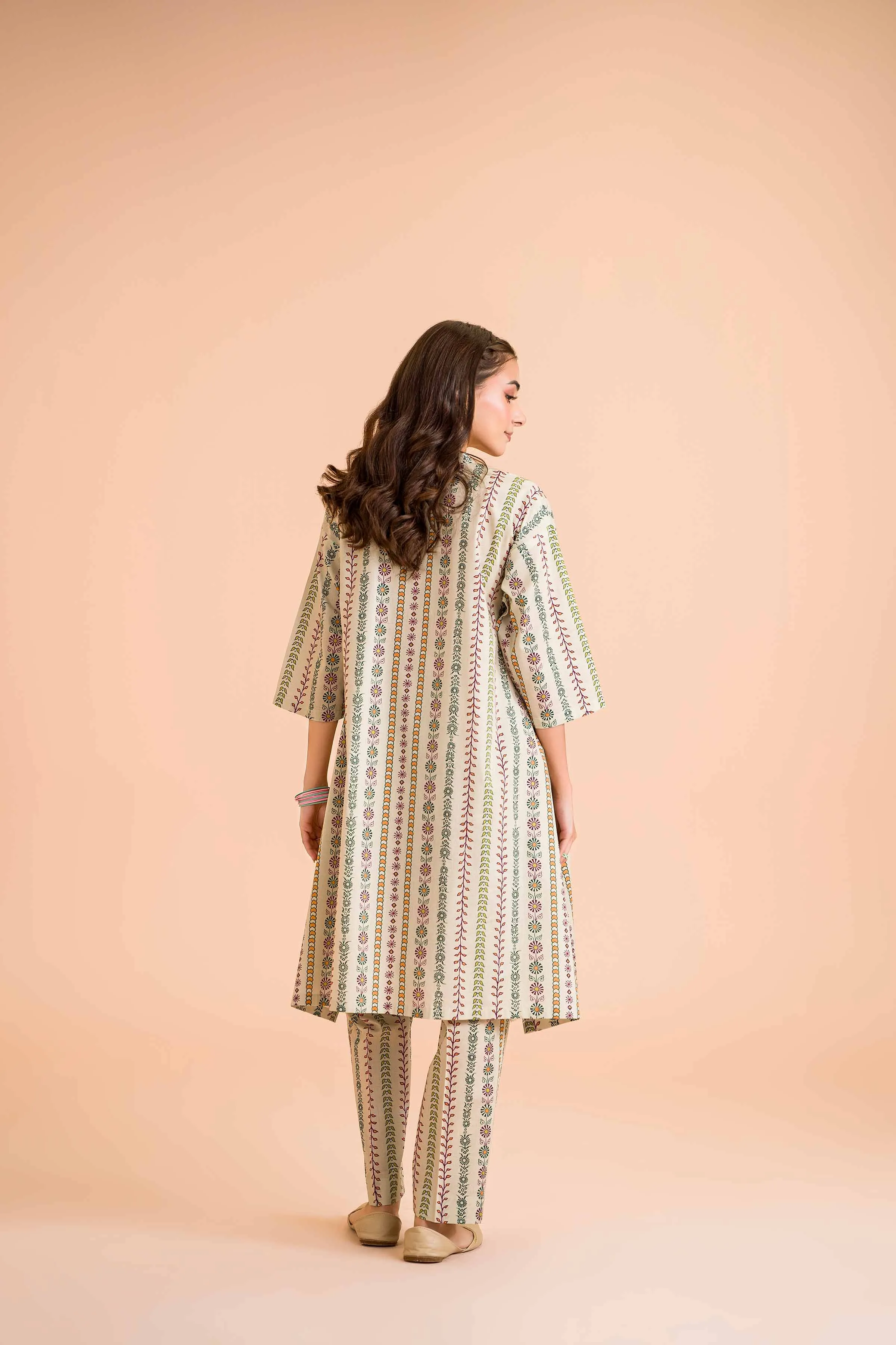 2 Piece - Printed Suit - PE24-356