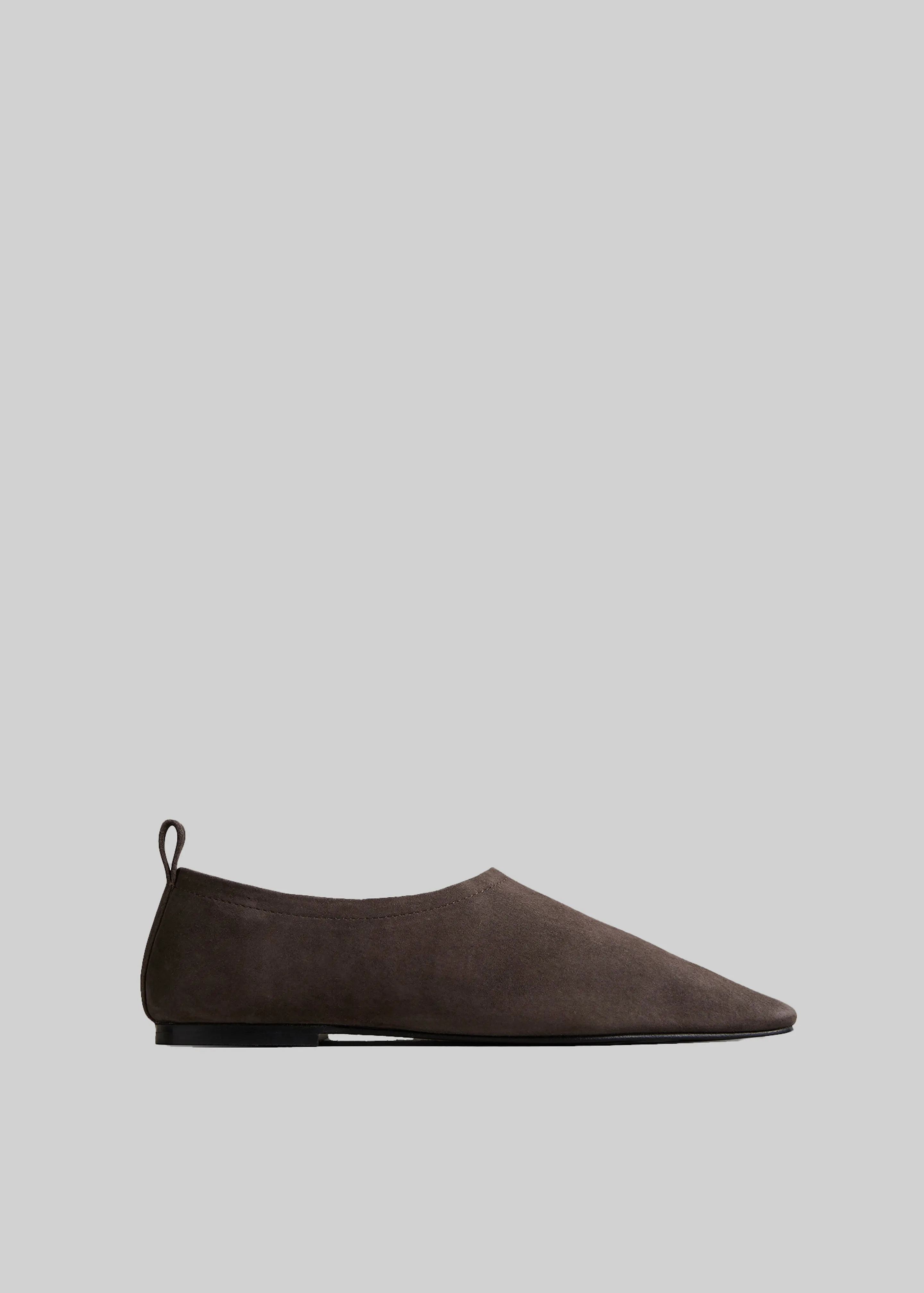A.Emery Pia Flats - Mulch Suede