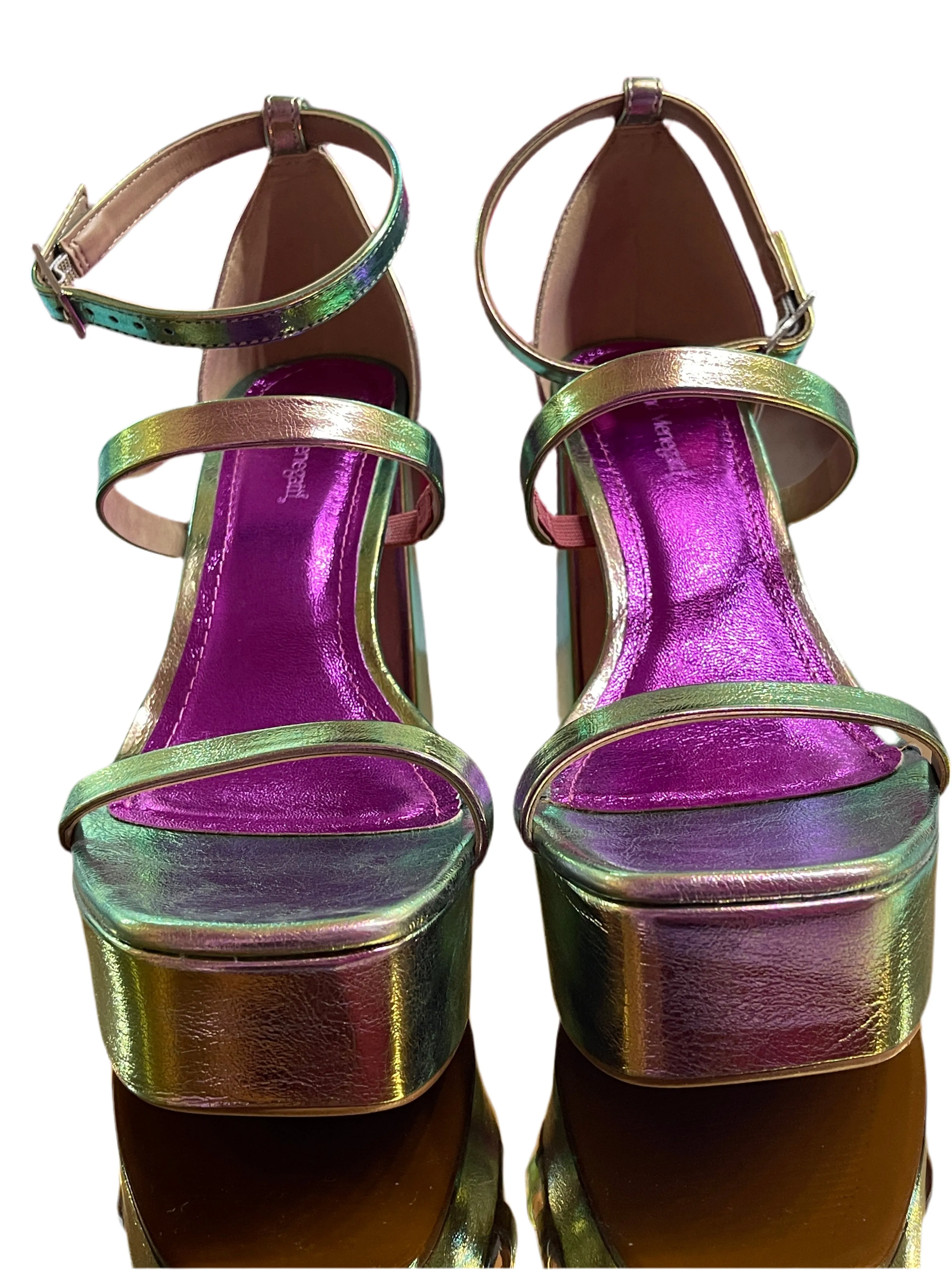 Amethyst Dress Platform Sandals