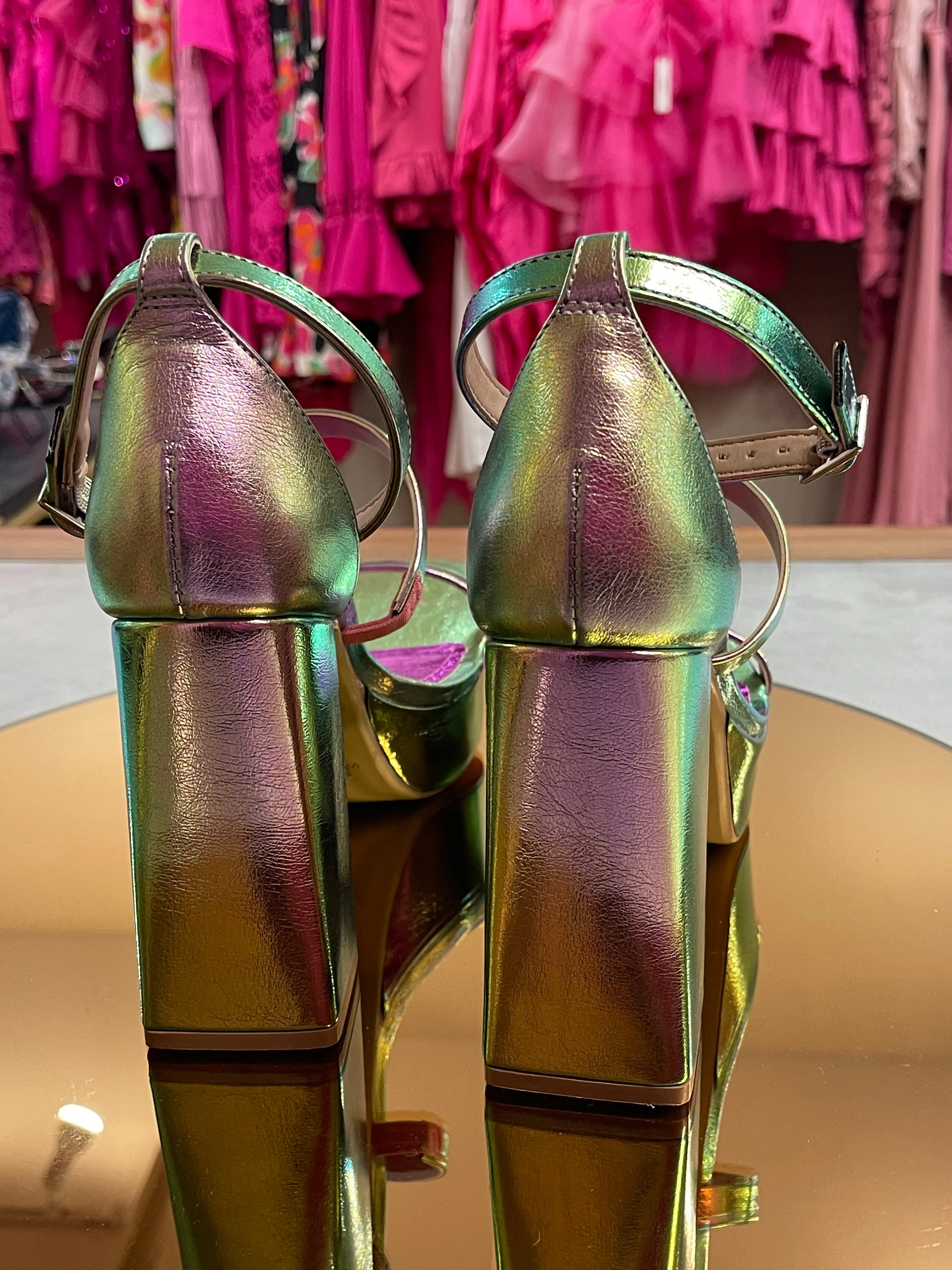 Amethyst Dress Platform Sandals