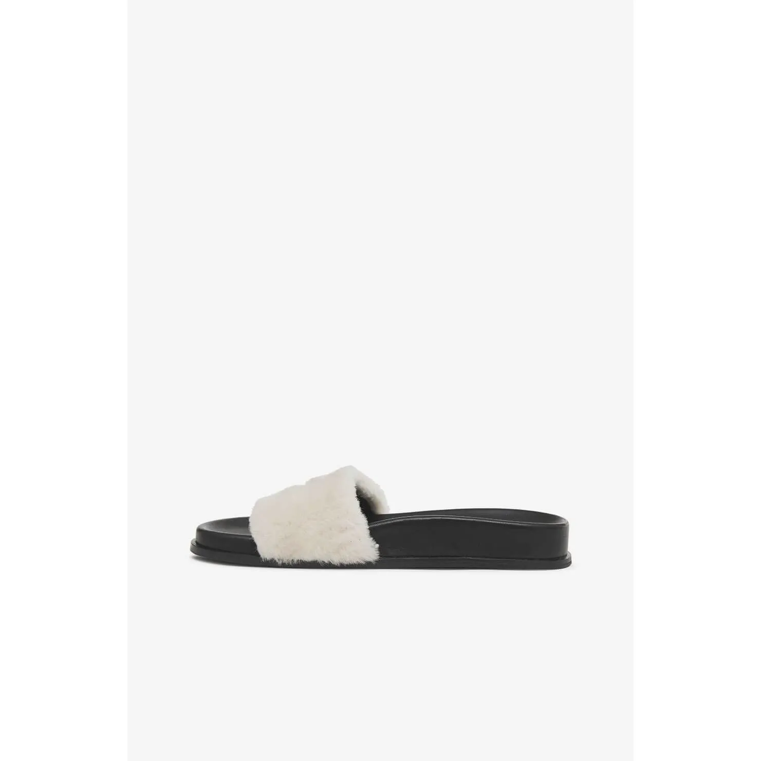 Anine Bing Britt Slides - Cream