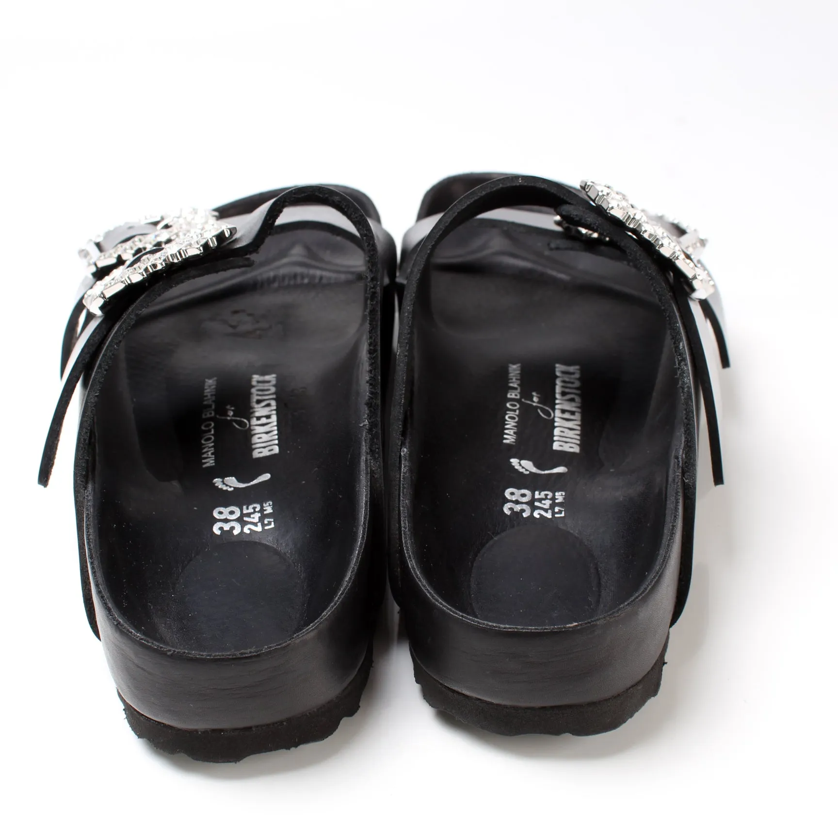 Arizona Crystal Buckle Sandals Size 38
