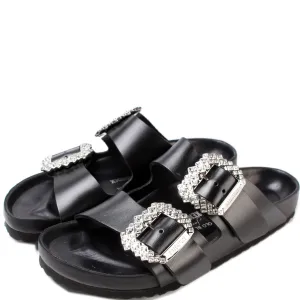 Arizona Crystal Buckle Sandals Size 38