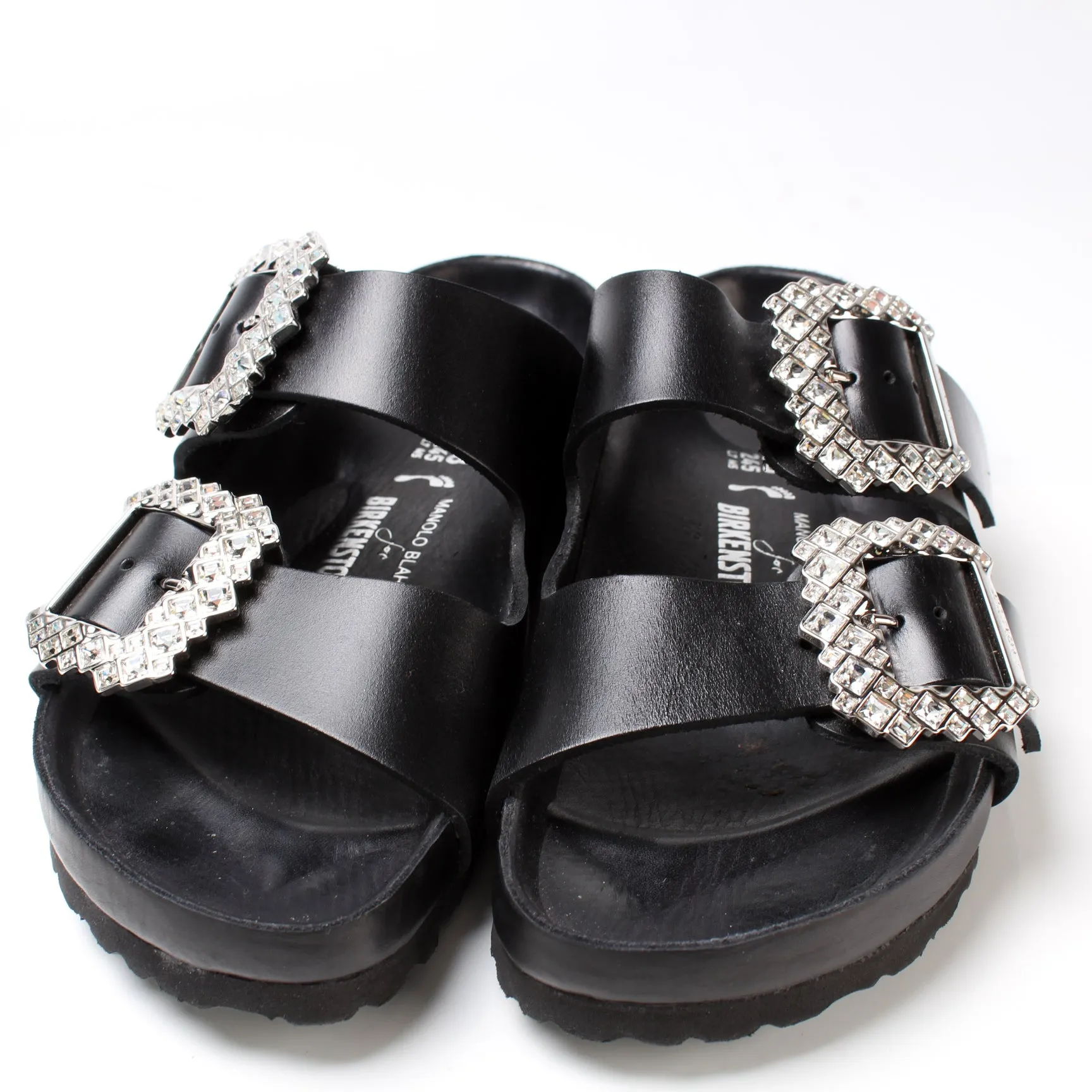 Arizona Crystal Buckle Sandals Size 38