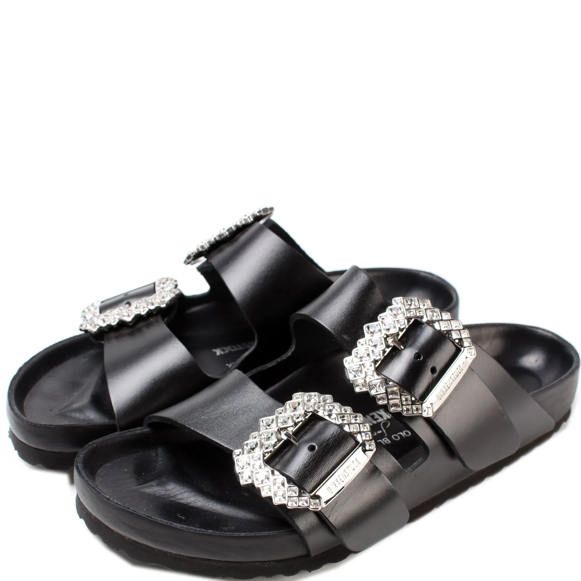Arizona Crystal Buckle Sandals Size 38