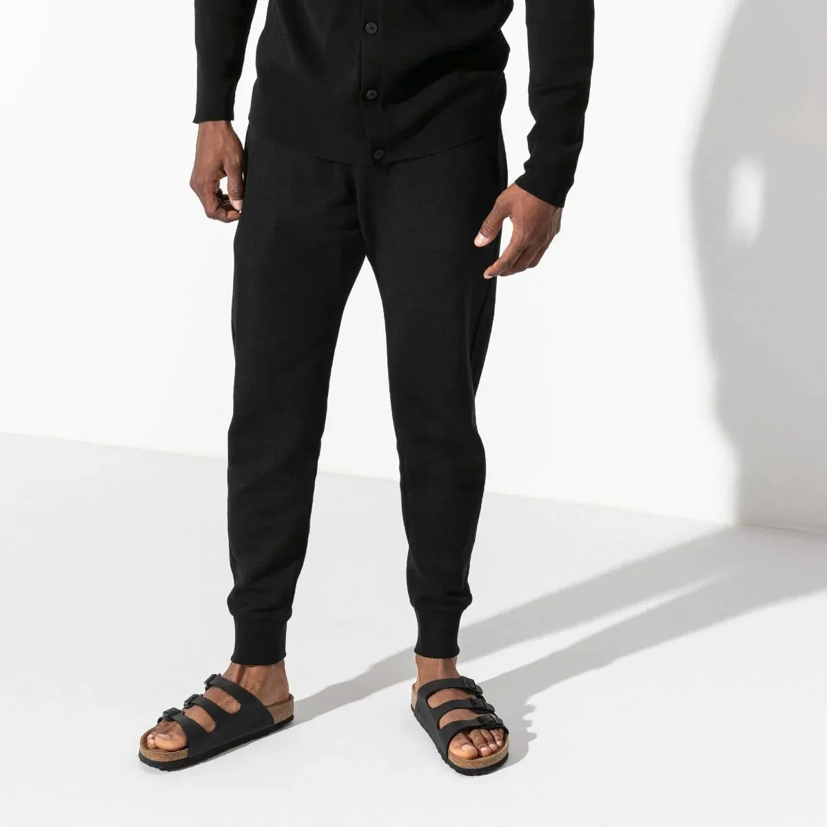 BIRKENSTOCK FLORIDA 53011 BLACK LEATHER SFB