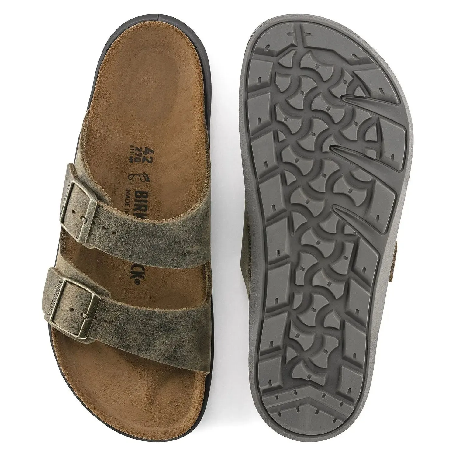 Birkenstock Men's Arizona Rugged – Classic Comfort with a Durable Edge