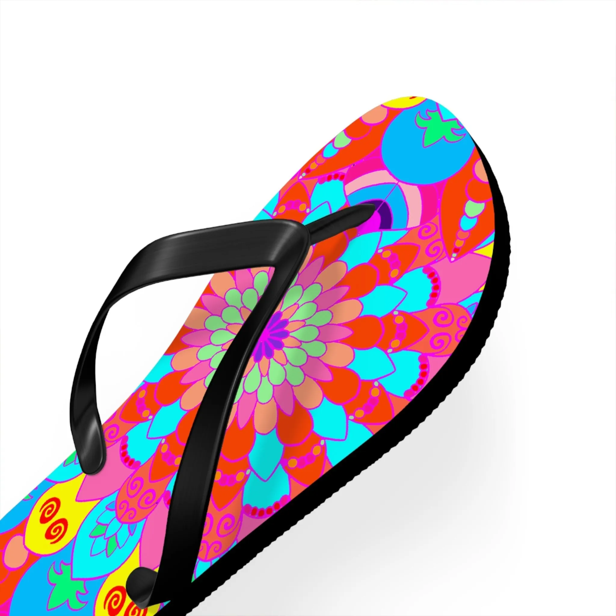 Boho Mandala Flip Flops - Summer Style