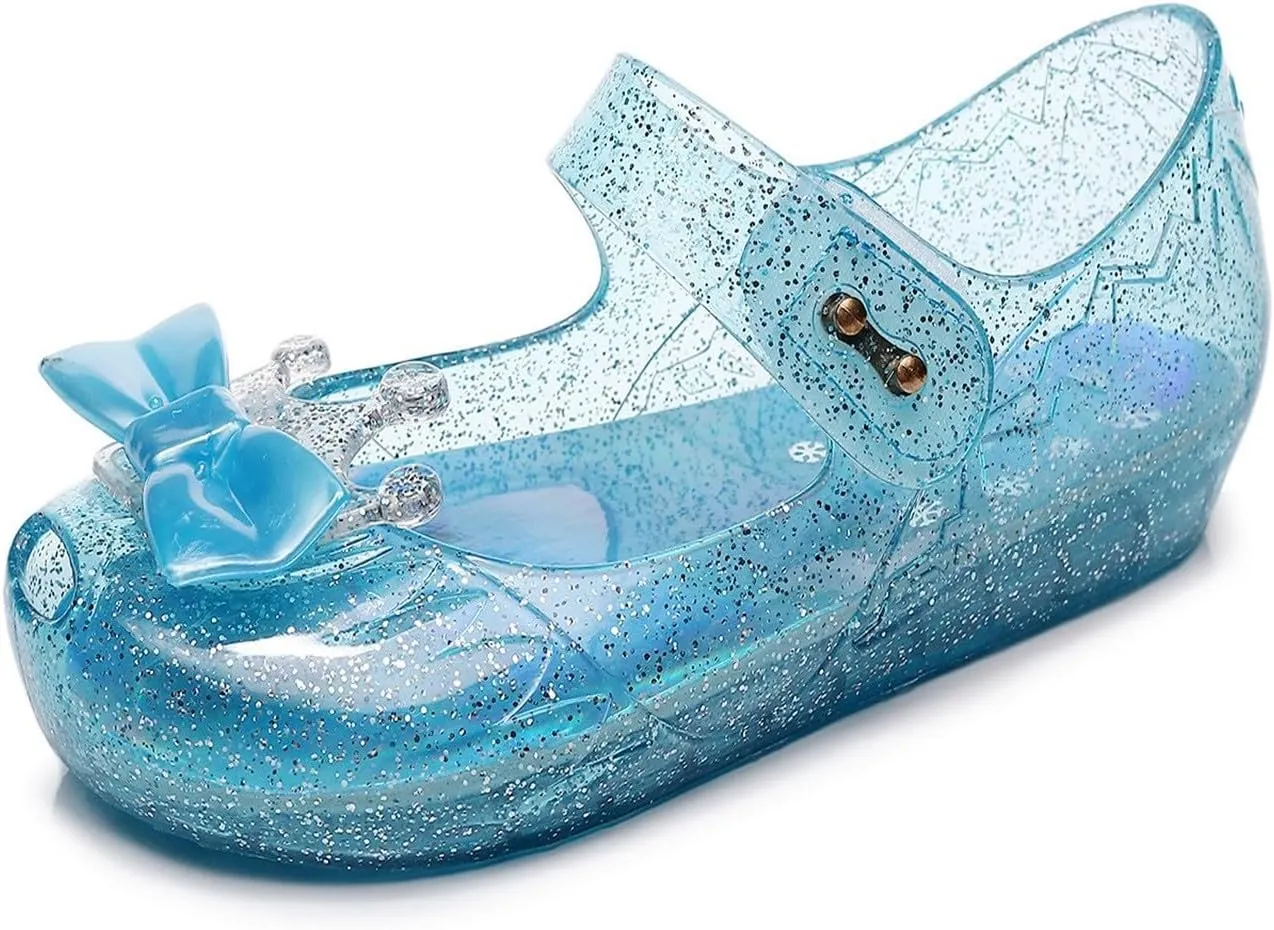 Boys Girls Sandals Shoes Girls Sandals Jelly Mary Jane Dance Party Cosplay Shoes For Kids Toddler Double Adjustable Boys