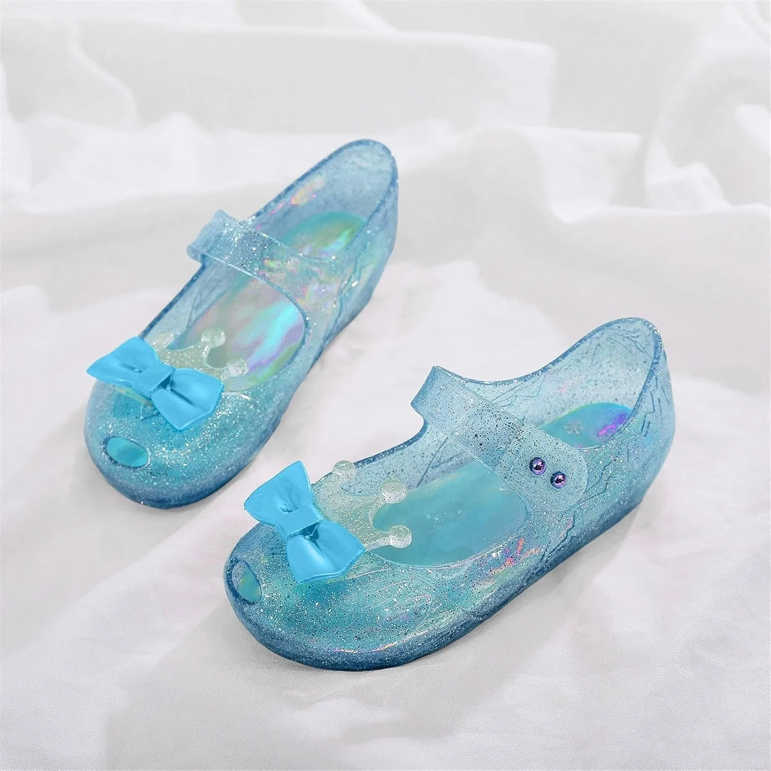 Boys Girls Sandals Shoes Girls Sandals Jelly Mary Jane Dance Party Cosplay Shoes For Kids Toddler Double Adjustable Boys