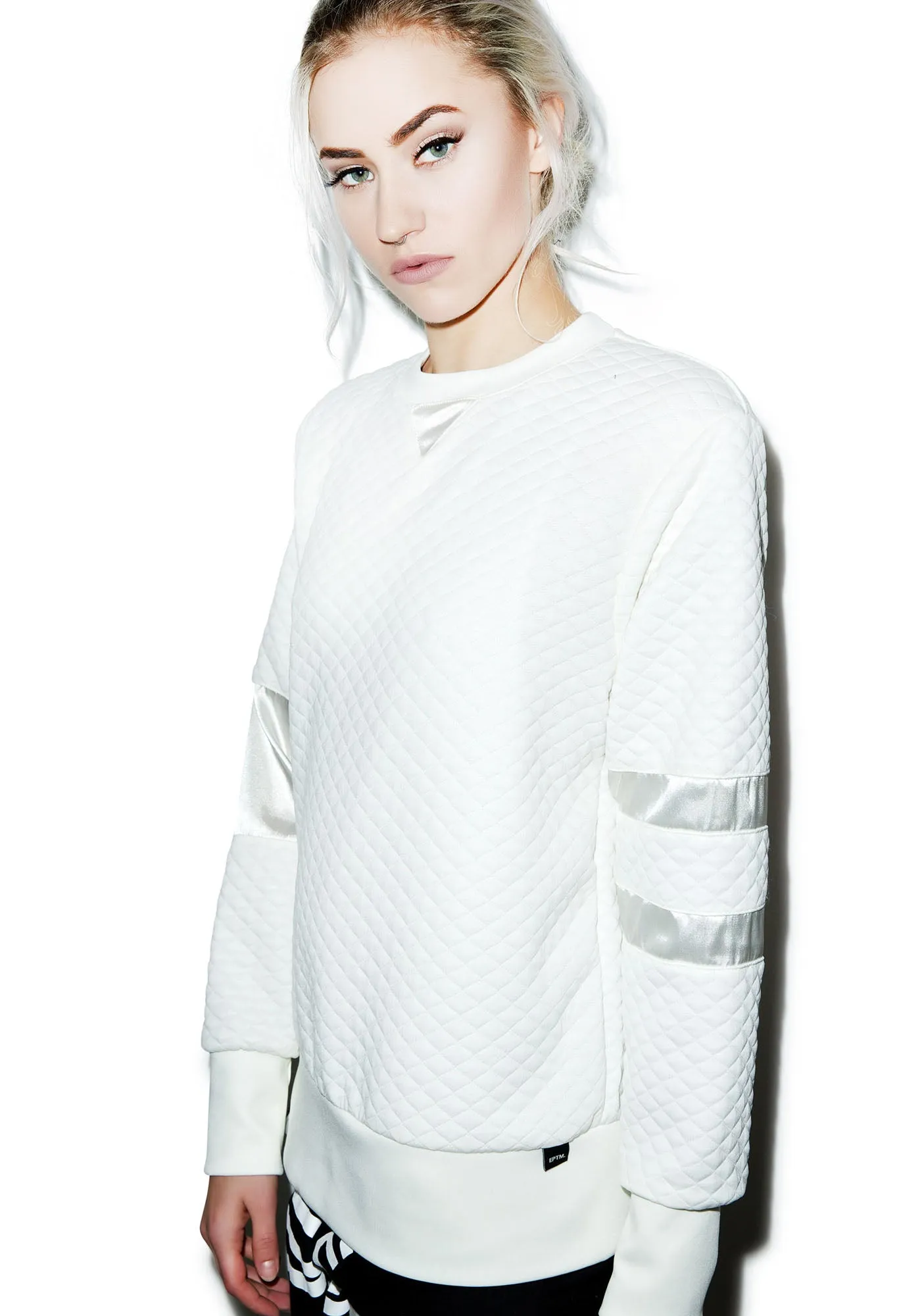 Call Me Quilted Pullover
