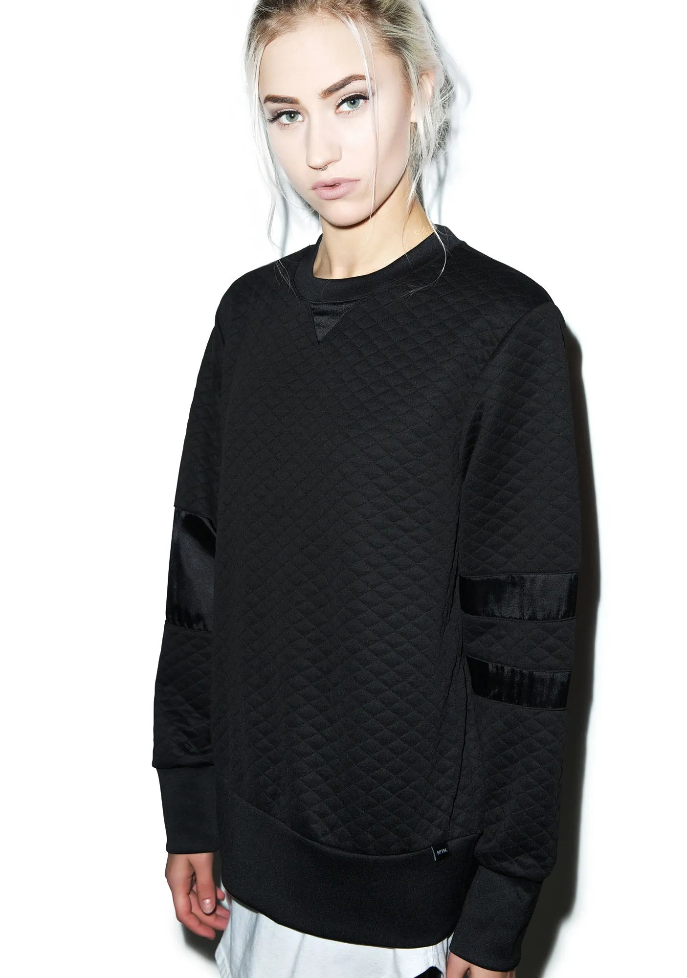Call Me Quilted Pullover