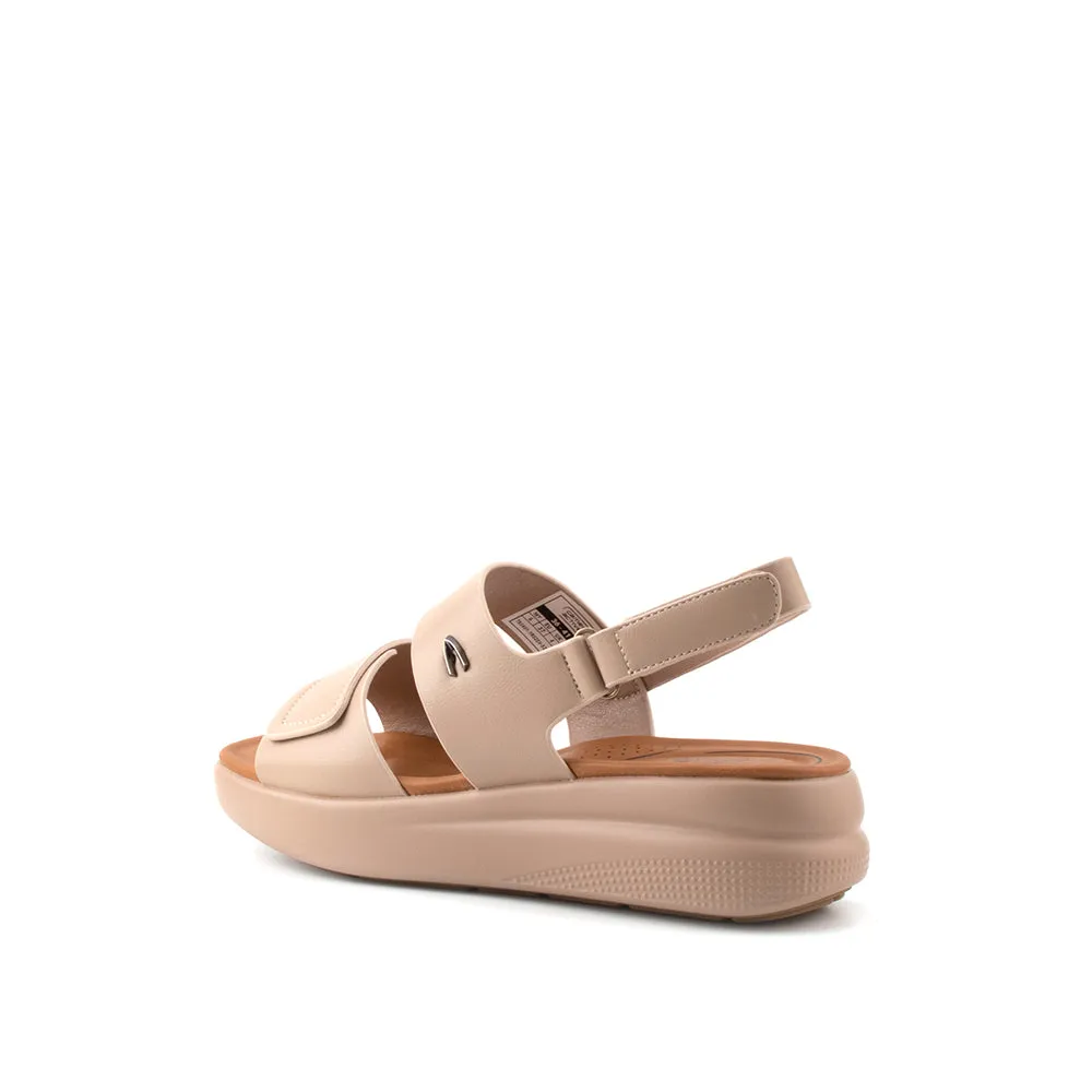 CAMEL ACTIVE Ladies Victoria Velcro-Strap Sandals -782401-YR02SV-52-BEIGE