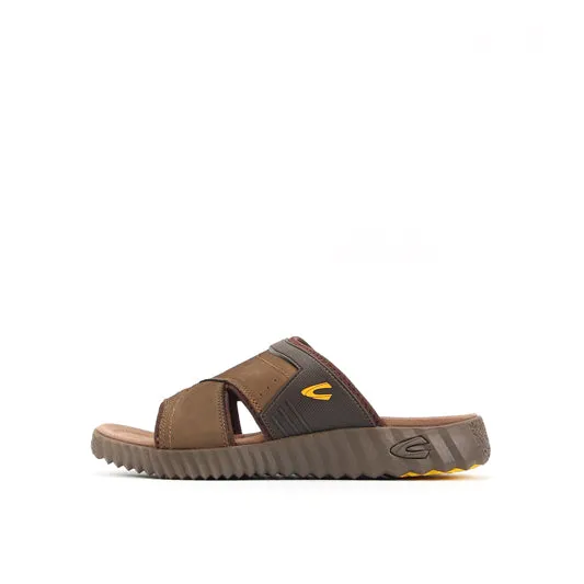 camel active Leather Sandals Men Olive FRED-892503-XC2SV-7