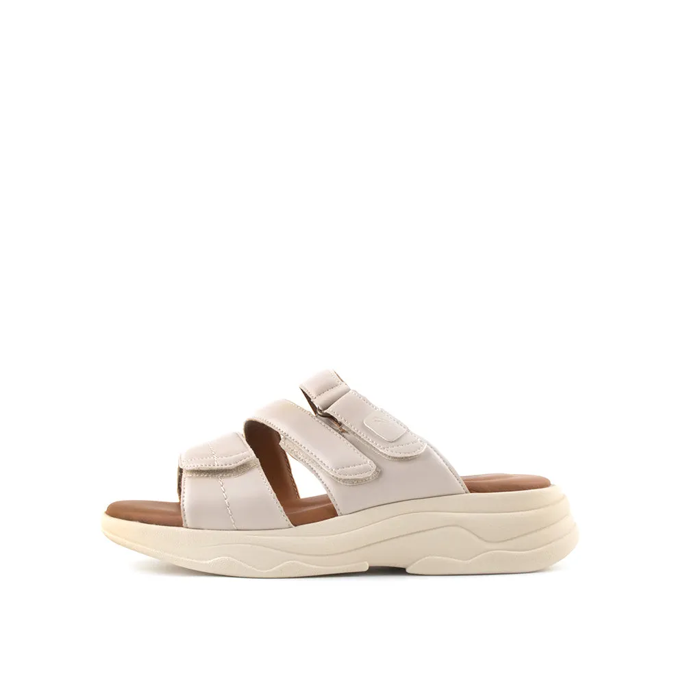 camel active Women Iris Velcro-Strap Sandals -782404-DZ02SV-0-WHITE