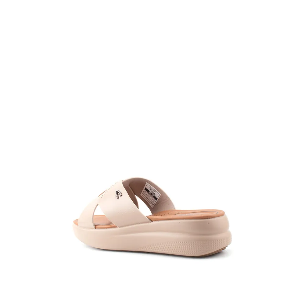 camel active Women Victoria 1 Cross-Strap Sandals -782402-YR01SV-52-BEIGE