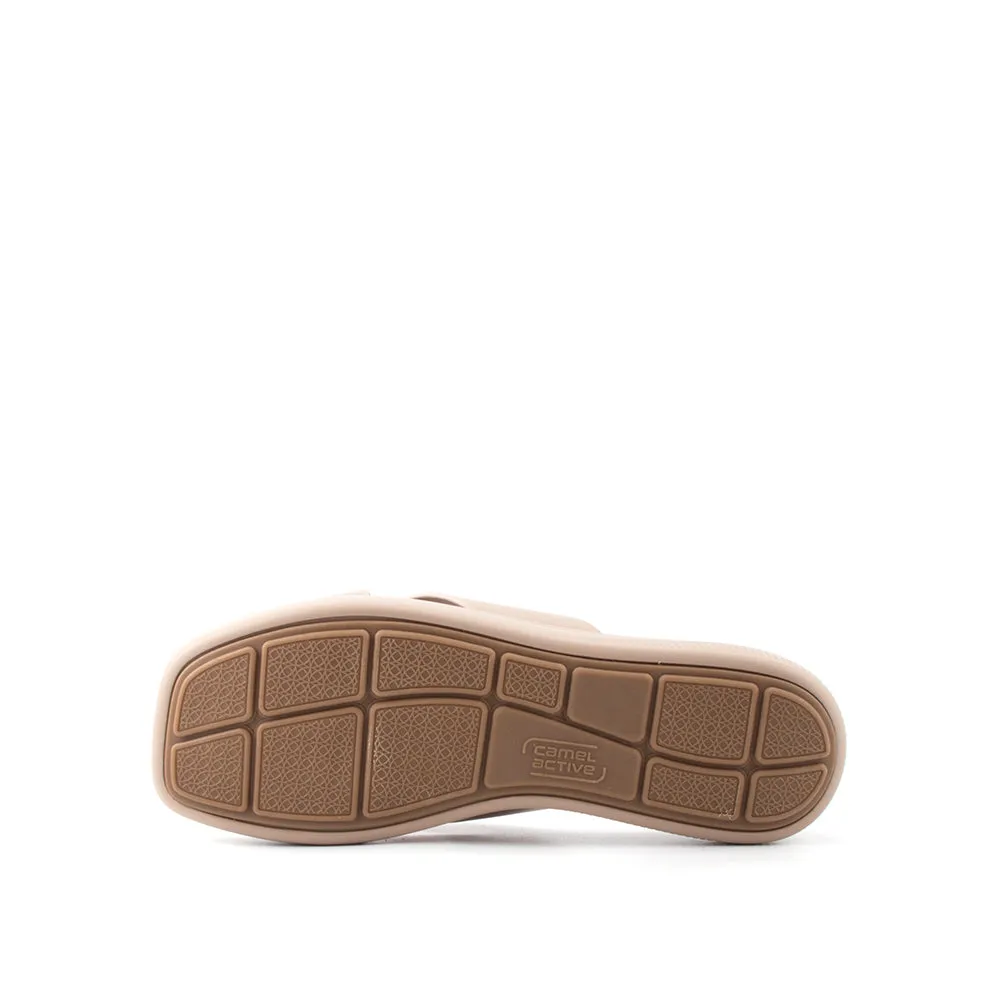 camel active Women Victoria 1 Cross-Strap Sandals -782402-YR01SV-52-BEIGE