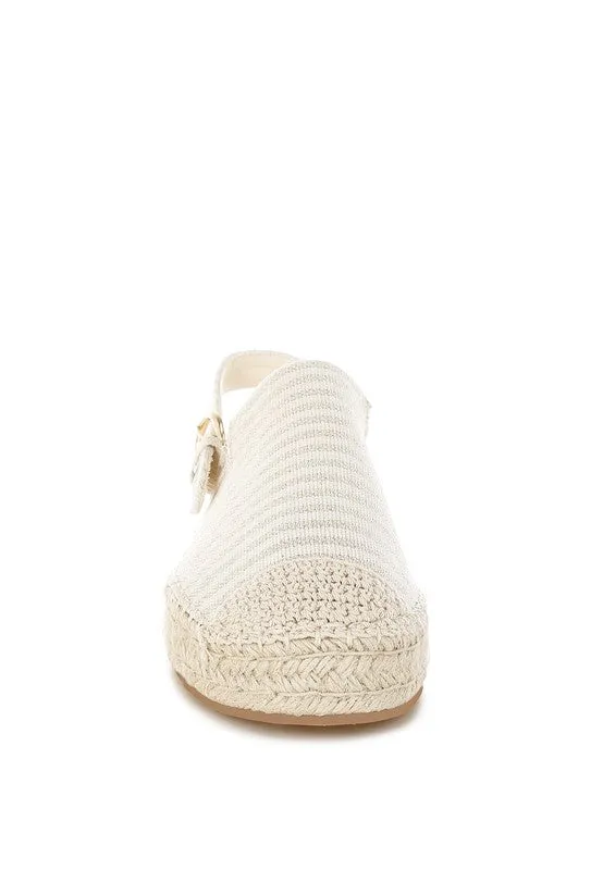 Canvas Espadrilles Sandals