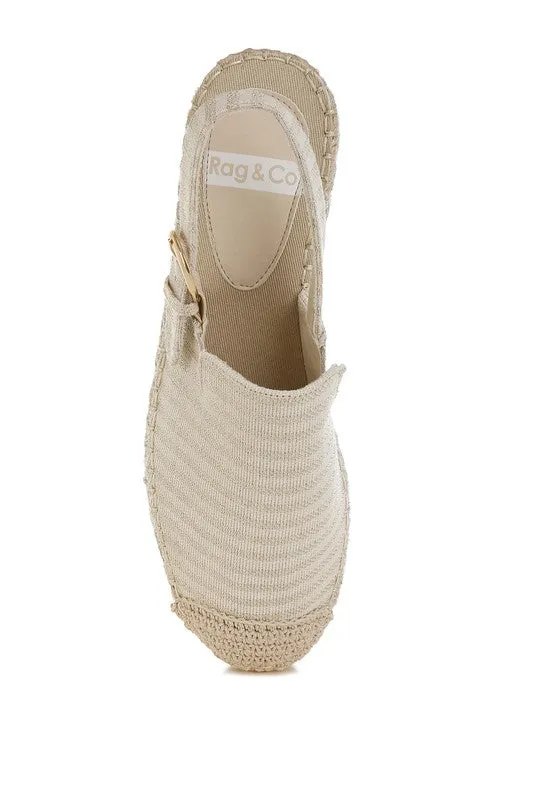 Canvas Espadrilles Sandals