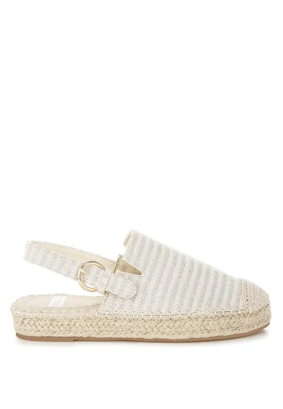 Canvas Espadrilles Sandals