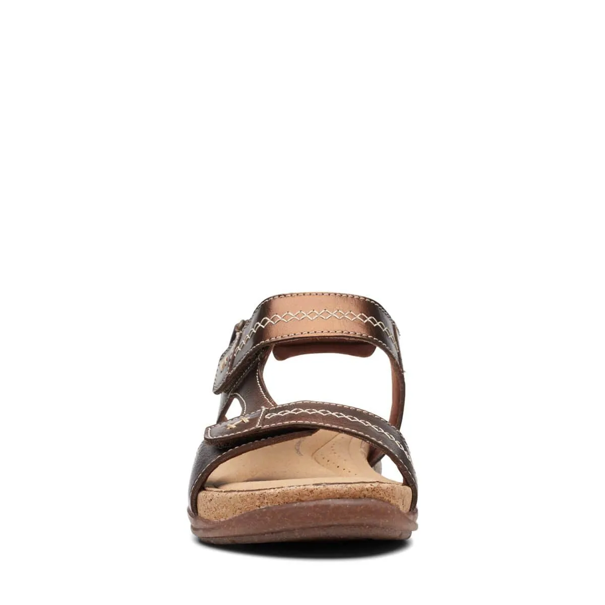 Clarks Women's Roseville Mae Sandals- Metallic