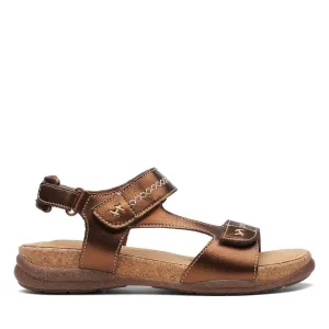 Clarks Women's Roseville Mae Sandals- Metallic