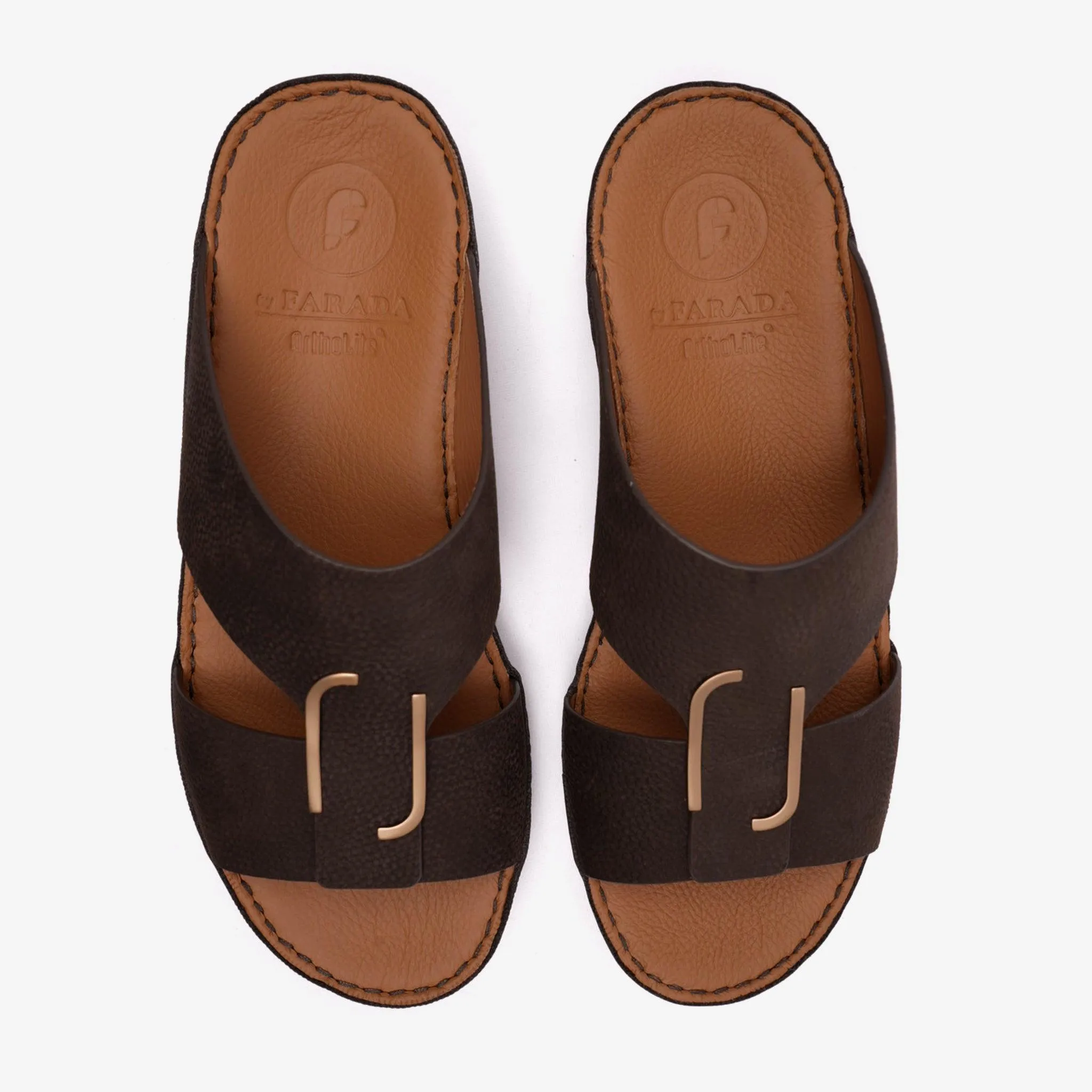 CLASSIC NAPPA PUCCINI ARABIC SANDALS BROWN