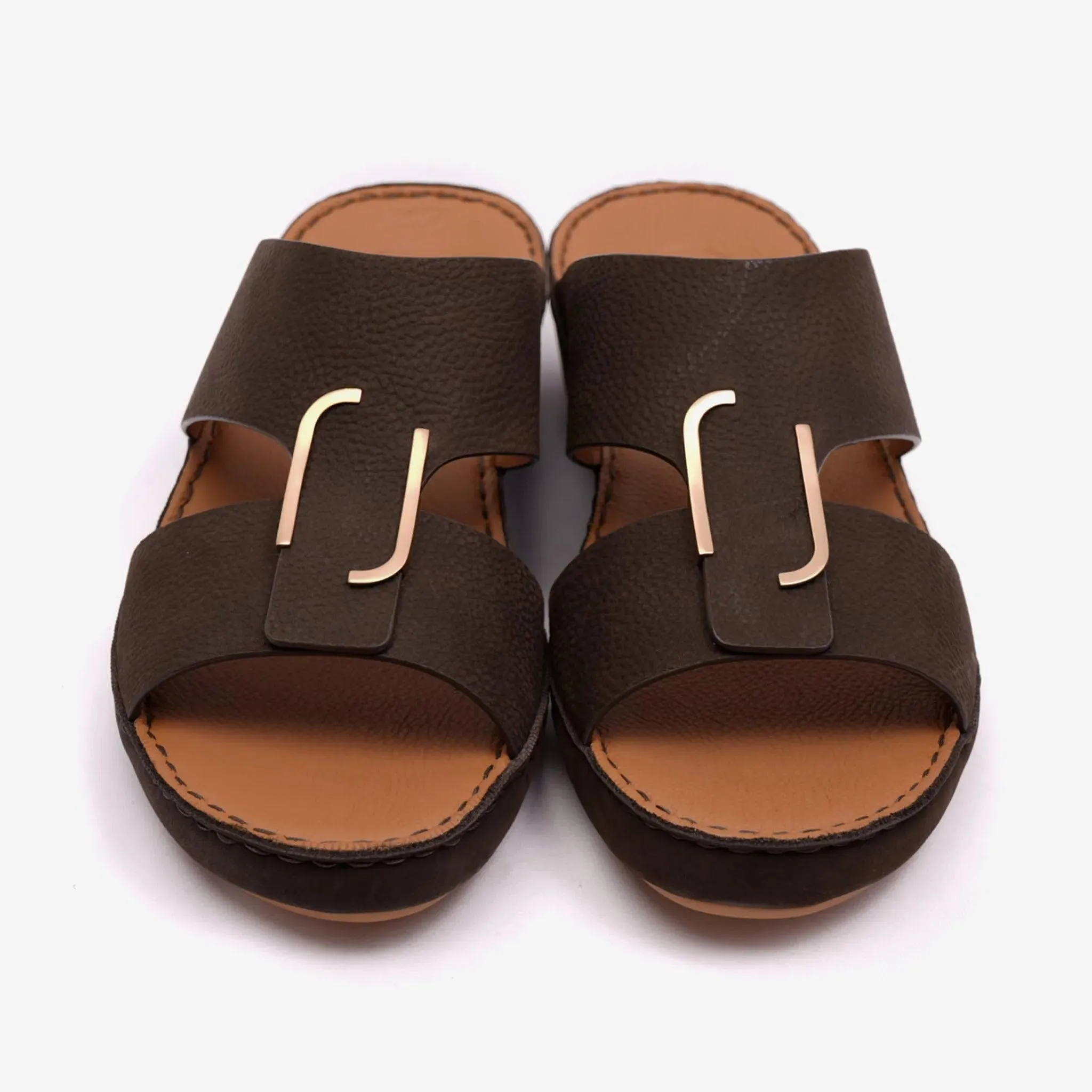 CLASSIC NAPPA PUCCINI ARABIC SANDALS BROWN