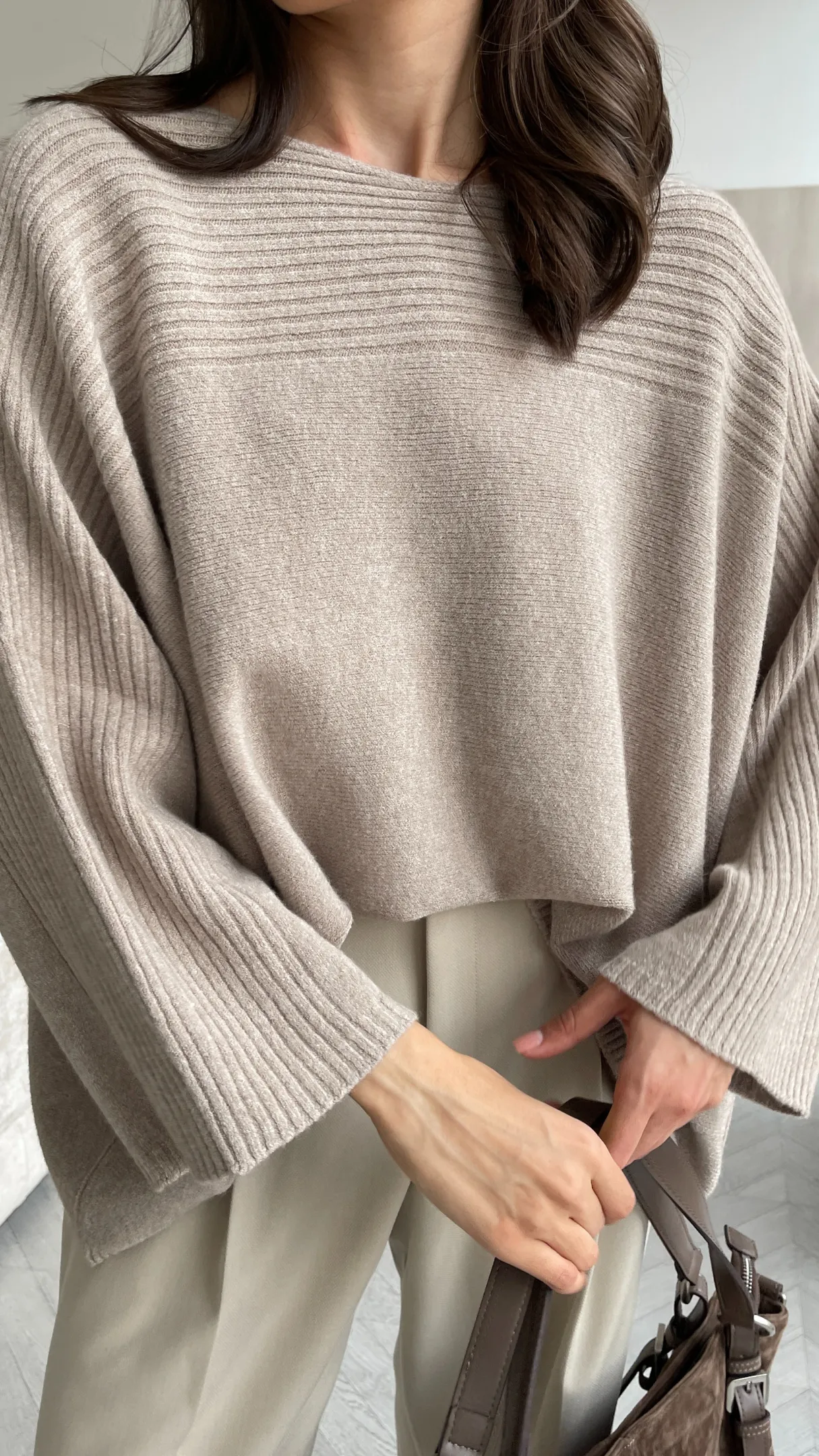 CORA SWEATER - CAMEL