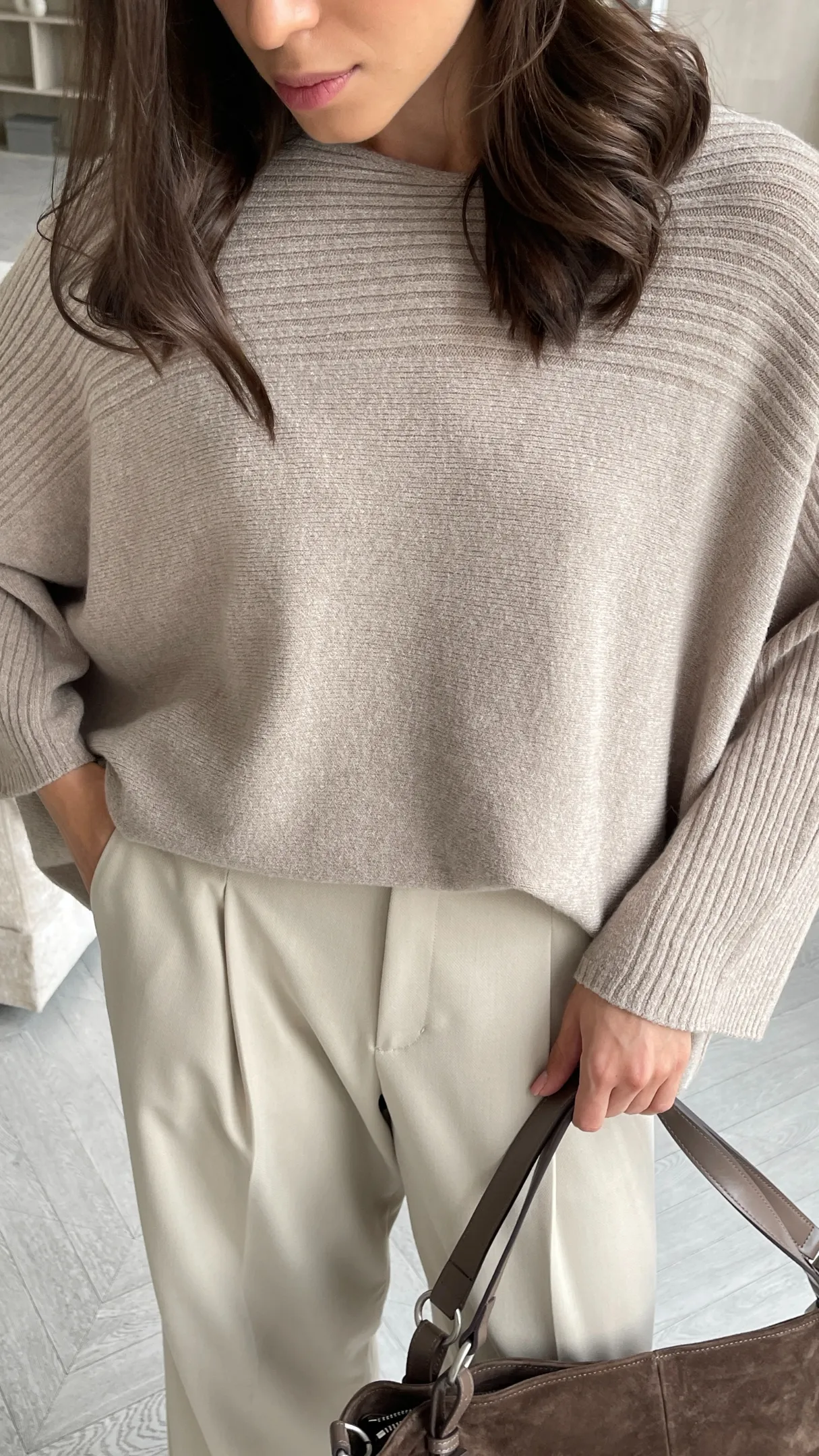 CORA SWEATER - CAMEL