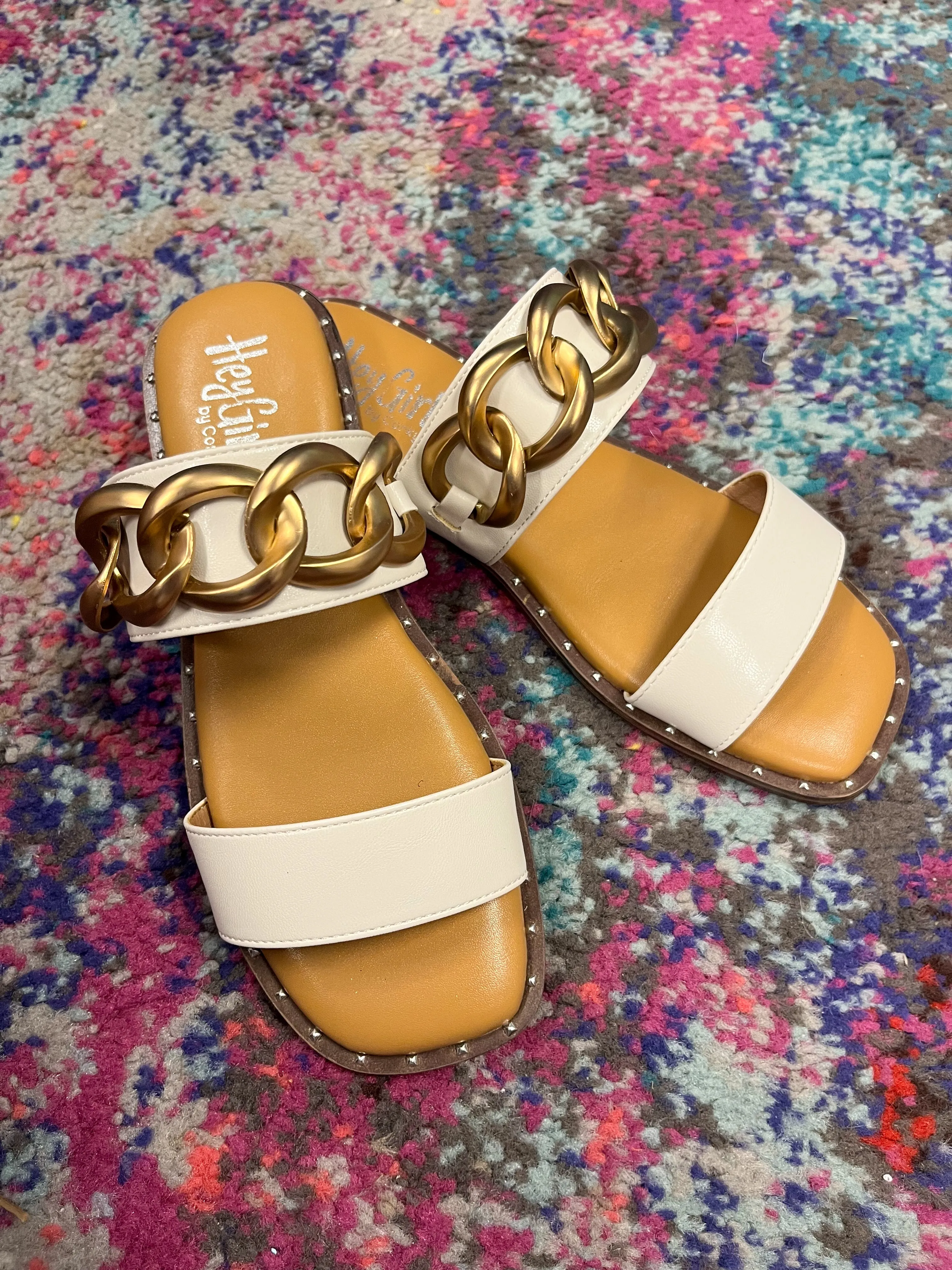 Corky's Catch Flights Not Feelings Sandals - Ivory