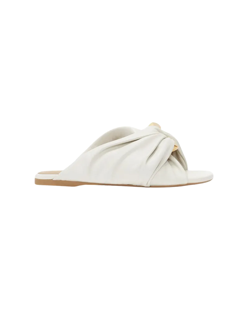 Corner Leather Flats