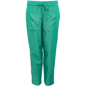 Costamani Wanna pocket detail drawstring trouser Green