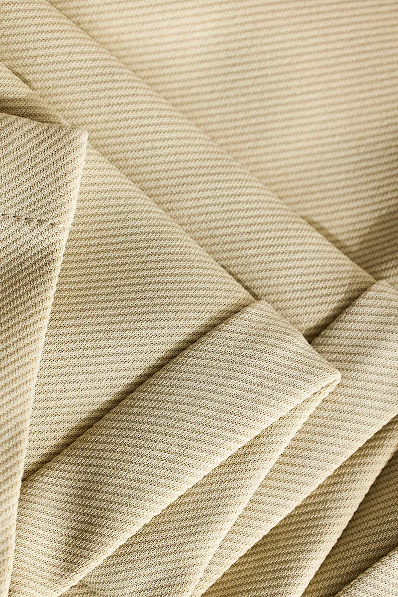 Cream Relaxed Fit Trousers