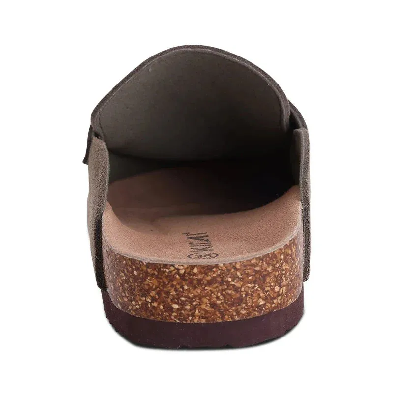 Crestar | Orthopedic Suede Clogs