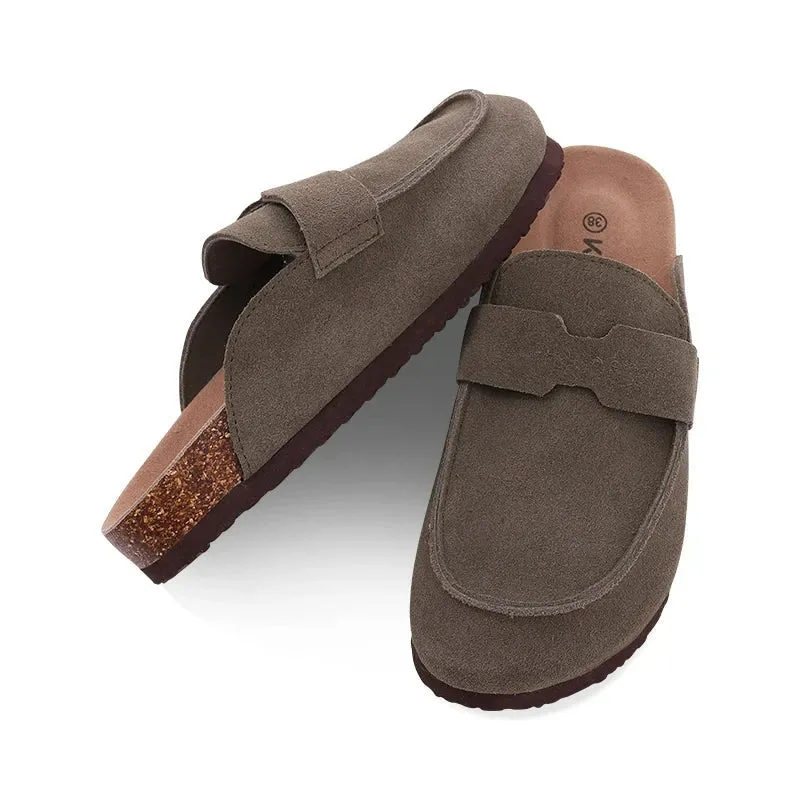 Crestar | Orthopedic Suede Clogs
