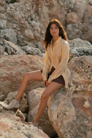 DEJA SHORTS BITTER CHOCLATE