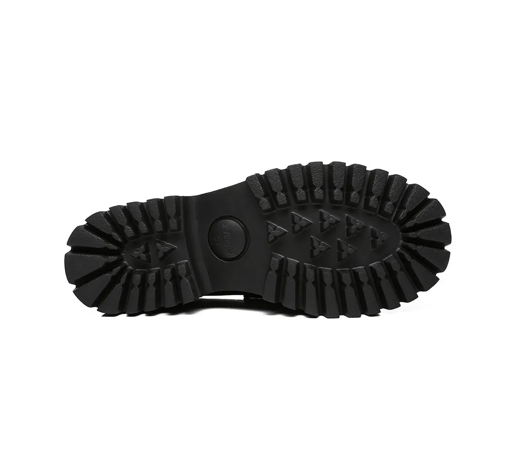 EVERAU® Women Chunky Platform Flat Patty