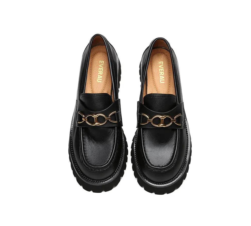 EVERAU® Women Chunky Platform Flat Patty