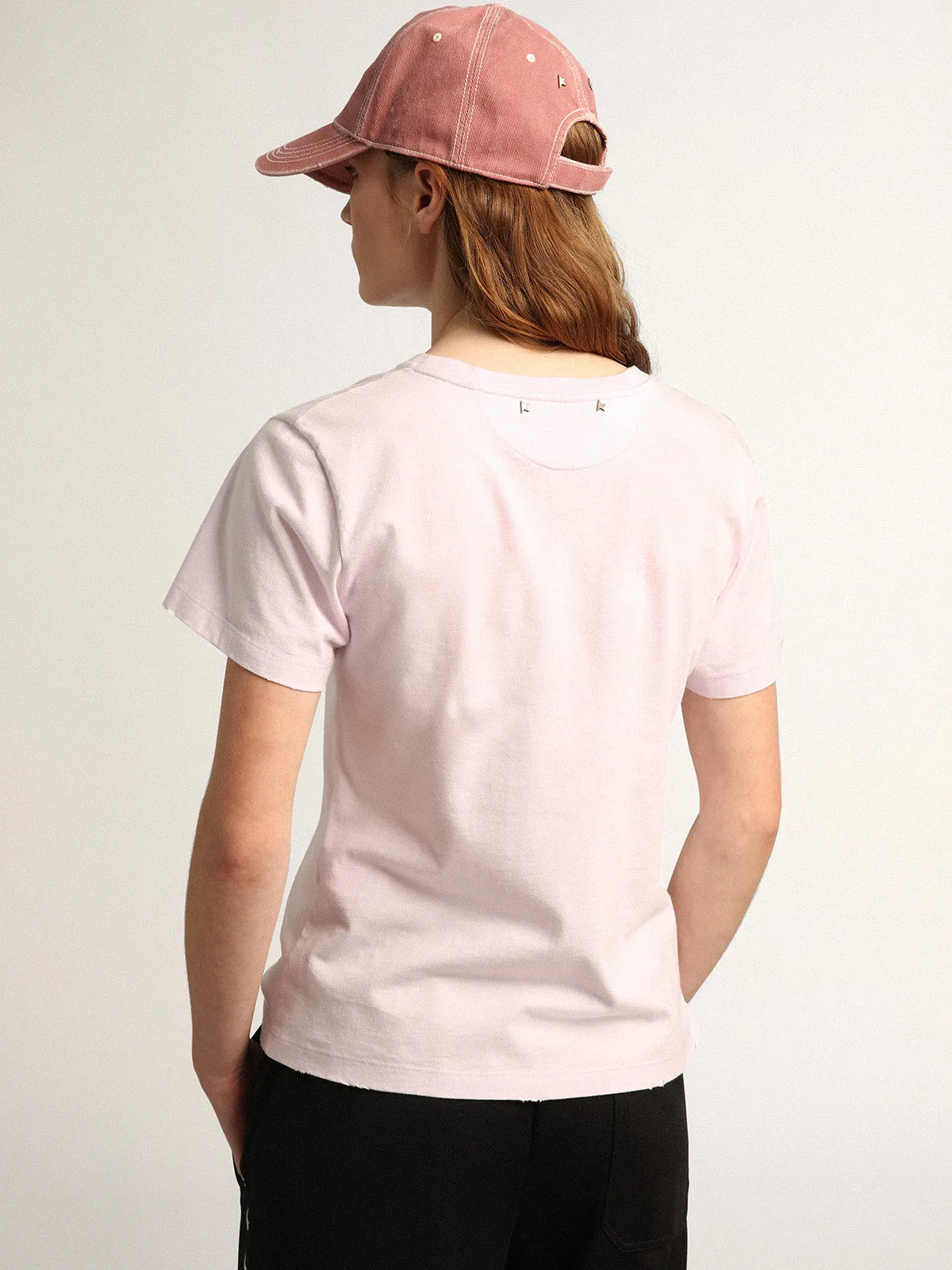 GG Doris University T-shirt in Lavender Fog