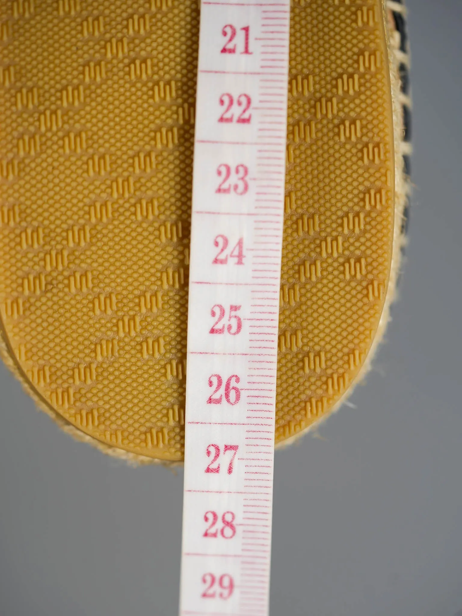 GG Espadrilles Black Microguccissima GG Signature Leather Size 38 EU (25cm)