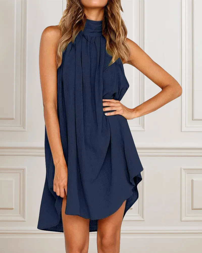 Gyneth - Chic Halter Dress