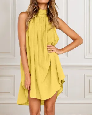 Gyneth - Chic Halter Dress