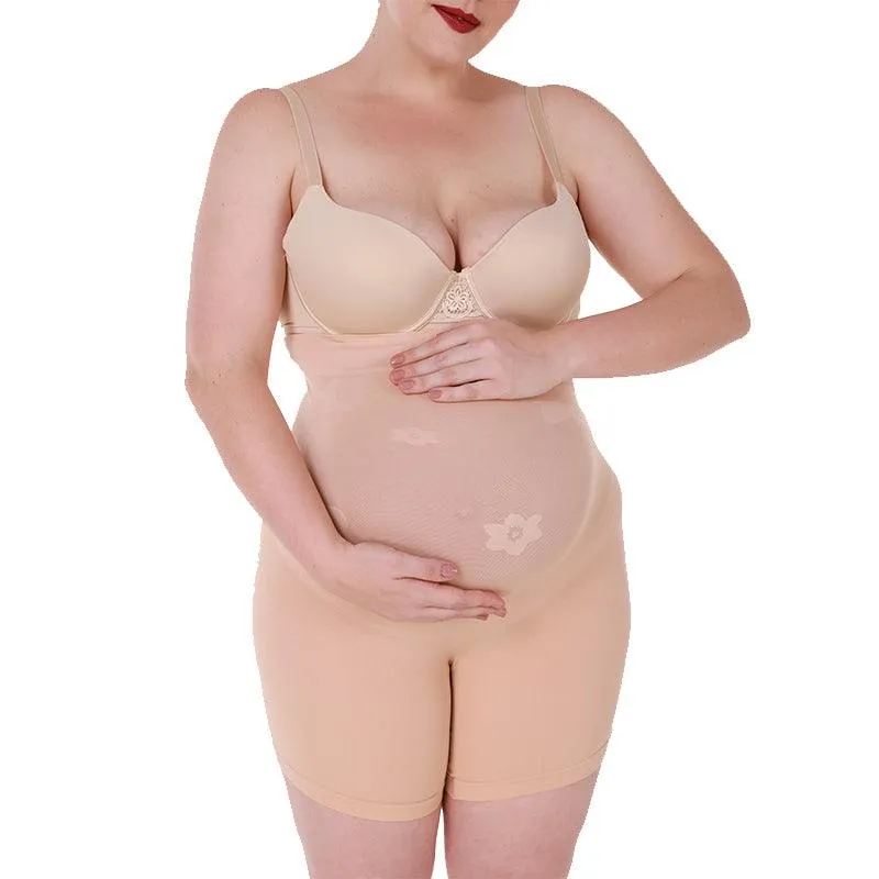 High Rise Maternity Shapewear  Seamless Support for Everyday Comfort