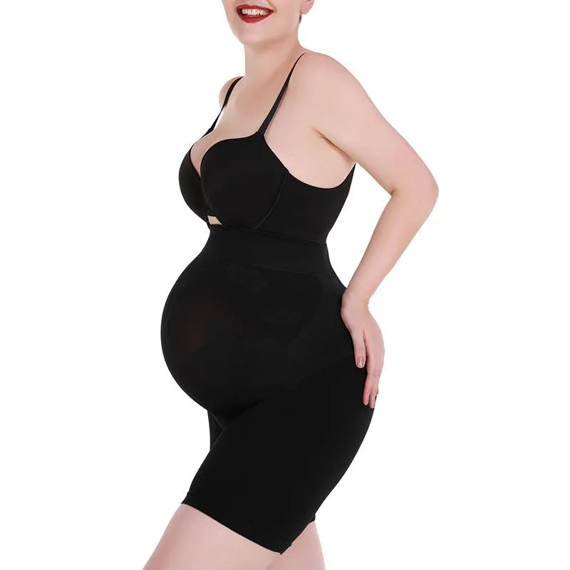 High Rise Maternity Shapewear  Seamless Support for Everyday Comfort