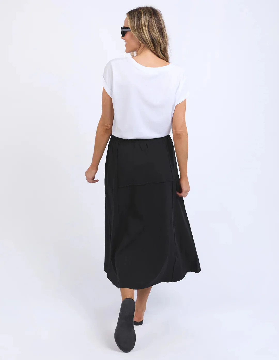 Jayne Skirt - Washed Black