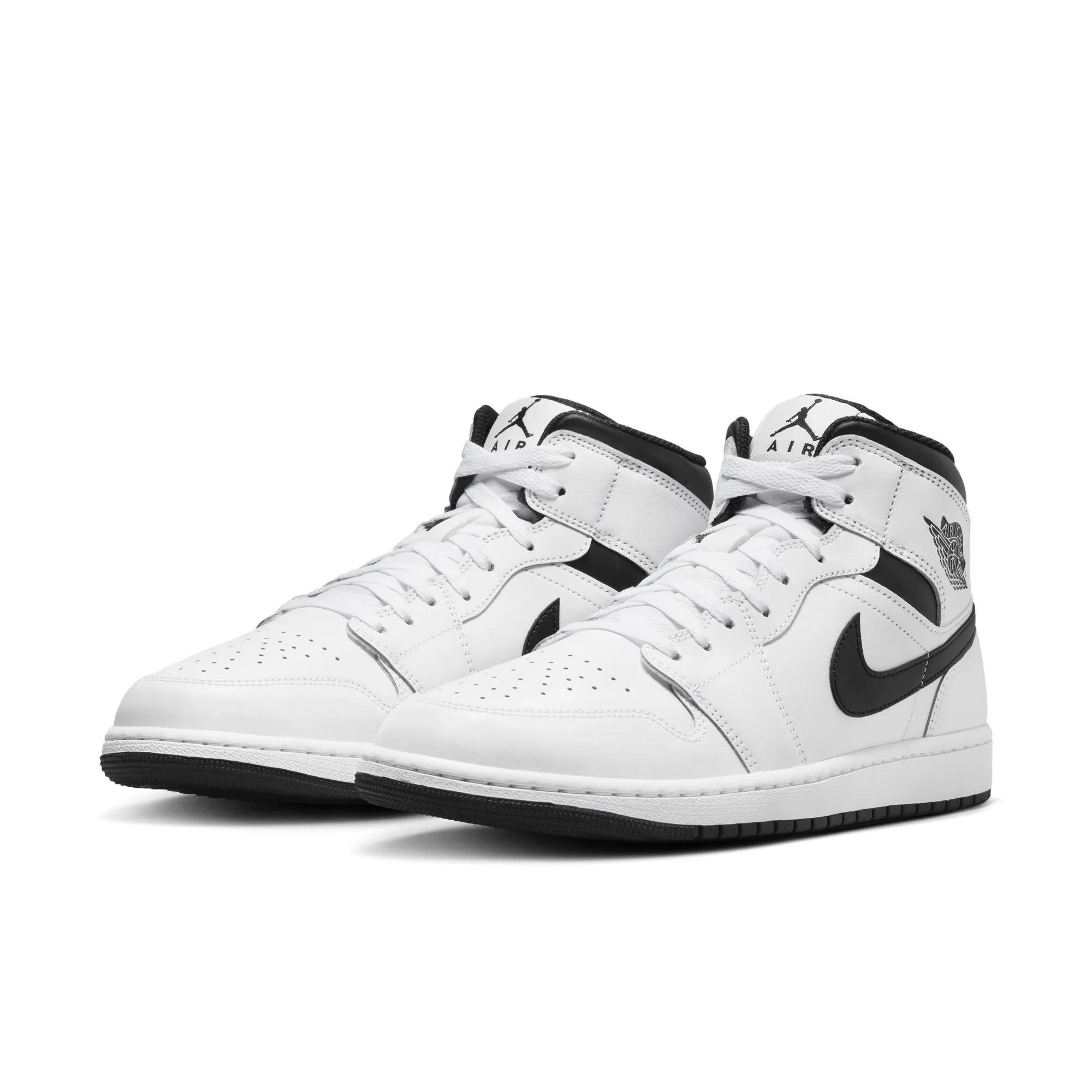 Jordan - Men - Air Jordan 1 Mid - White/Black