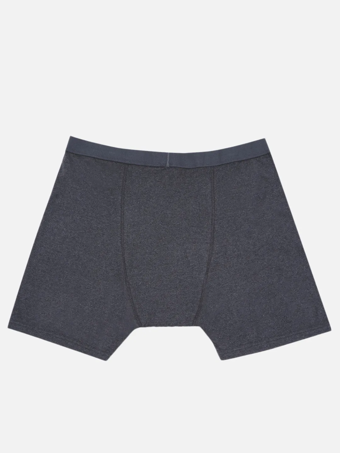 King Size - Plus Size Men's Pure Cotton Grey Solid Trunk Innerwear