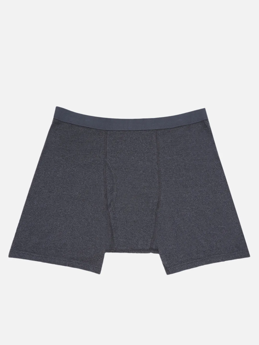 King Size - Plus Size Men's Pure Cotton Grey Solid Trunk Innerwear