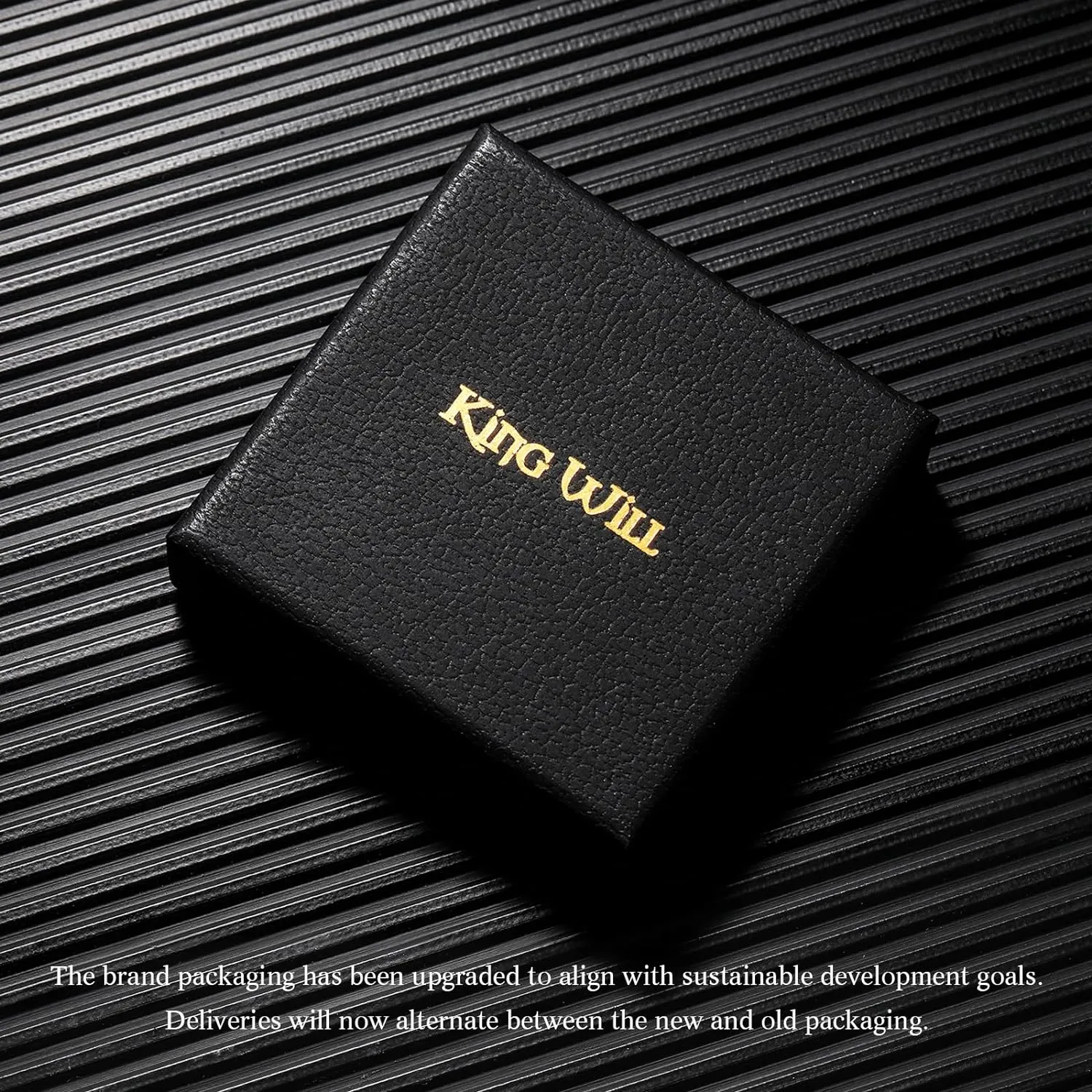 King Will Stainless Steel Wedding Ring for Men Women, Black/Silver Wdding Band Plated Matte Finish&Polished Beveled Edge with Laser I Love You, 2mm-8mm Wedding Ring Band Comfort Fit Size 4-15